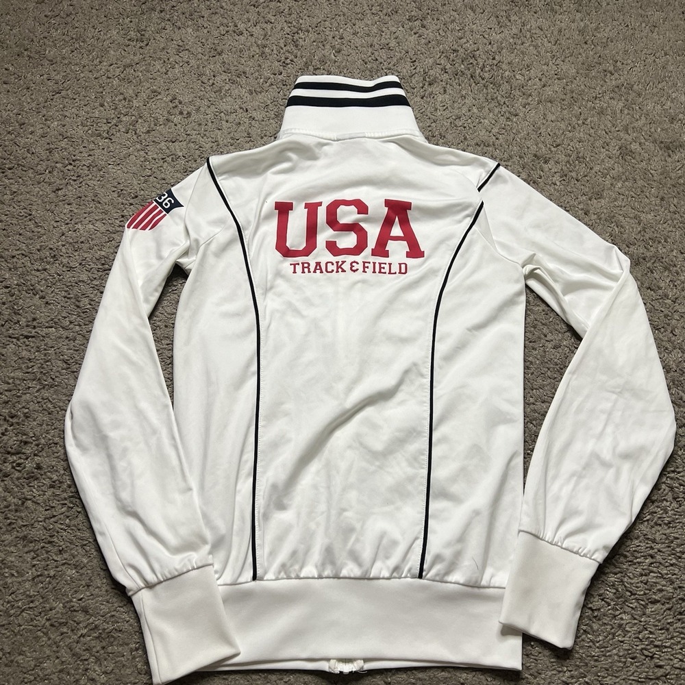 Nike Olympic‎ Trials Track & Field TEAM ISSUED Zip Up JACKET  Women XS